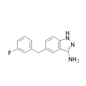 5-(3-氟芐基)-1H-吲唑-3-胺