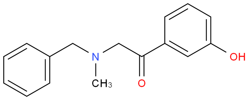 1-(3-羥基苯基)-2-[甲基(苯基甲基)氨基]乙酮