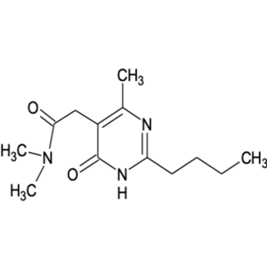 2-(2-丁基-4-羥基-6-甲基嘧啶-5-基)-N,N-二甲基乙酰胺