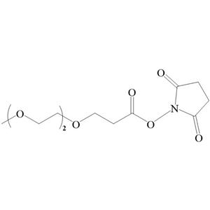 高純度實(shí)驗(yàn)室級(jí)別m-PEG3-NHS ester（CAS號(hào)876746-59-7）