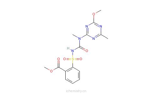 CAS:101200-48-0_苯磺隆的分子結(jié)構(gòu)
