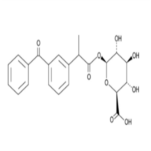 (±)-Ketoprofen Glucuronide.png