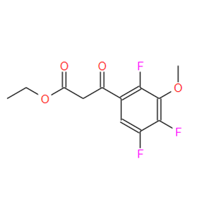3-氧代-3(2,4,5-三氟-3-甲氧基 苯基) 丙酸 乙酯/拉庫沙星中間體