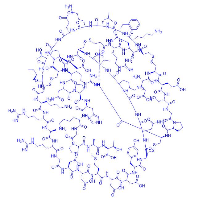 Echistatin, α1 isoform 154303-05-6.png