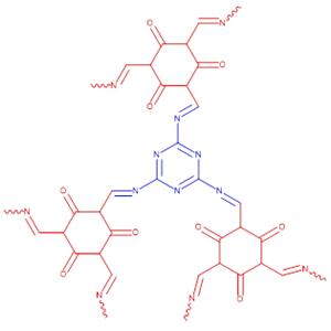 COF-（三聚氰氨-間苯三酚