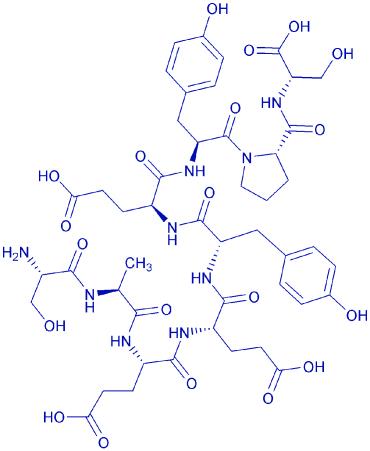 Cholecystokinin Precursor (107-115) (human) (desulfated) 198483-37-3.png Cholecystokinin Precursor (107-115) (human) (desulfated) 198483-37-3.png
