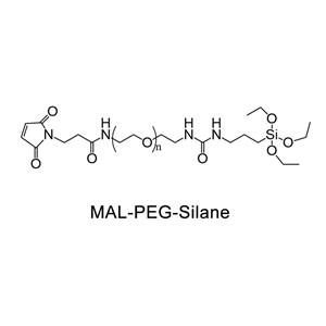 馬來酰亞胺-聚乙二醇-硅烷,Silane-PEG-MAL,Silane-PEG-Maleimide