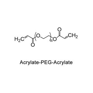 丙烯酸酯-聚乙二醇-丙烯酸酯；AC-PEG-AC