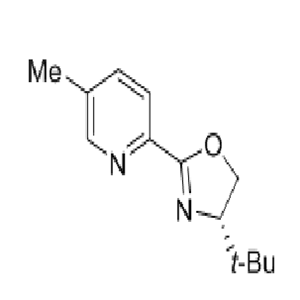 2 - [ ( 4S ) - 4 - ( 1 , 1 -二甲基乙基) - 4 , 5 -二氫- 2 -惡唑基] - 5 -甲基吡啶