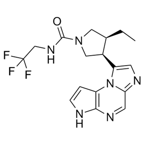 烏帕替尼Upadacitinib (ABT-494) 是一種高效，有選擇性的JAK1抑制劑，用于治療一些自身免疫性疾病