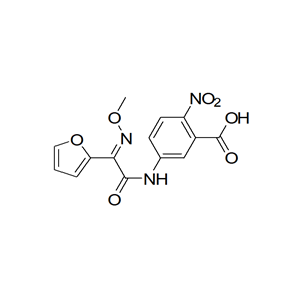 5-（2-（呋喃-2-基）-2-（甲氧基亞氨基）乙酰氨基）-2-硝基苯甲酸