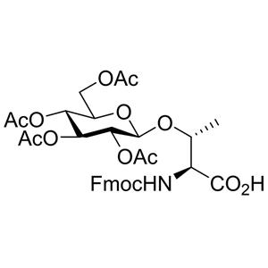 Fmoc-L-Thr(Ac4-D-Glcβ)-OH，130548-92-4，葡萄糖蘇氨酸