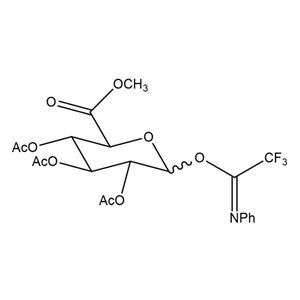 1-(2,2,2-三氟-N-苯基亞胺酯)-2,3,4-三-O-乙?；?D-葡萄糖醛酸甲酯