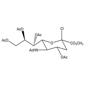 N-乙?；?4,7,8,9-四-O-乙酰基-2-氯代-2-脫氧-β-神經(jīng)氨酸甲酯