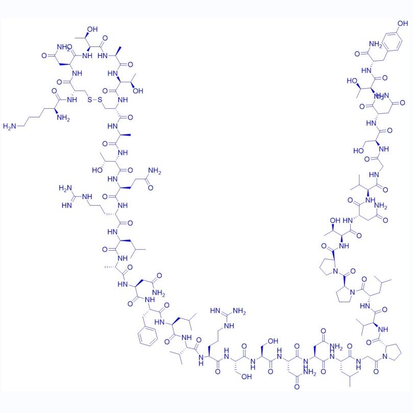 Amylin, amide, rat acetate 124447-81-0.png