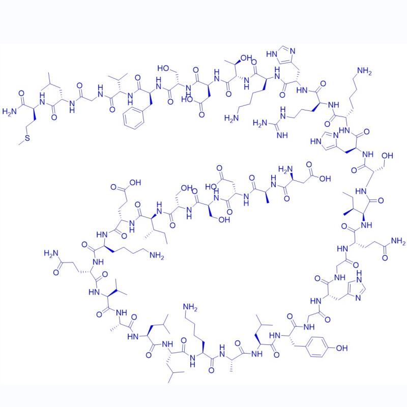 Neuropeptide K, porcine 106441-70-7；96827-05-3.png