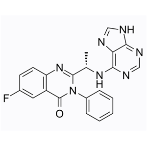 Acalisib是一種有效的選擇性PI3Kδ抑制劑，具有集成電路50的 12.7 nM。