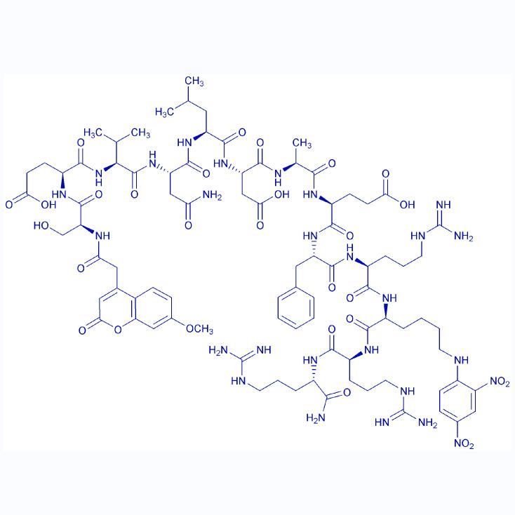 MCA-SEVNLDAEFR-K(Dnp)-RR,amide 438625-61-7.png