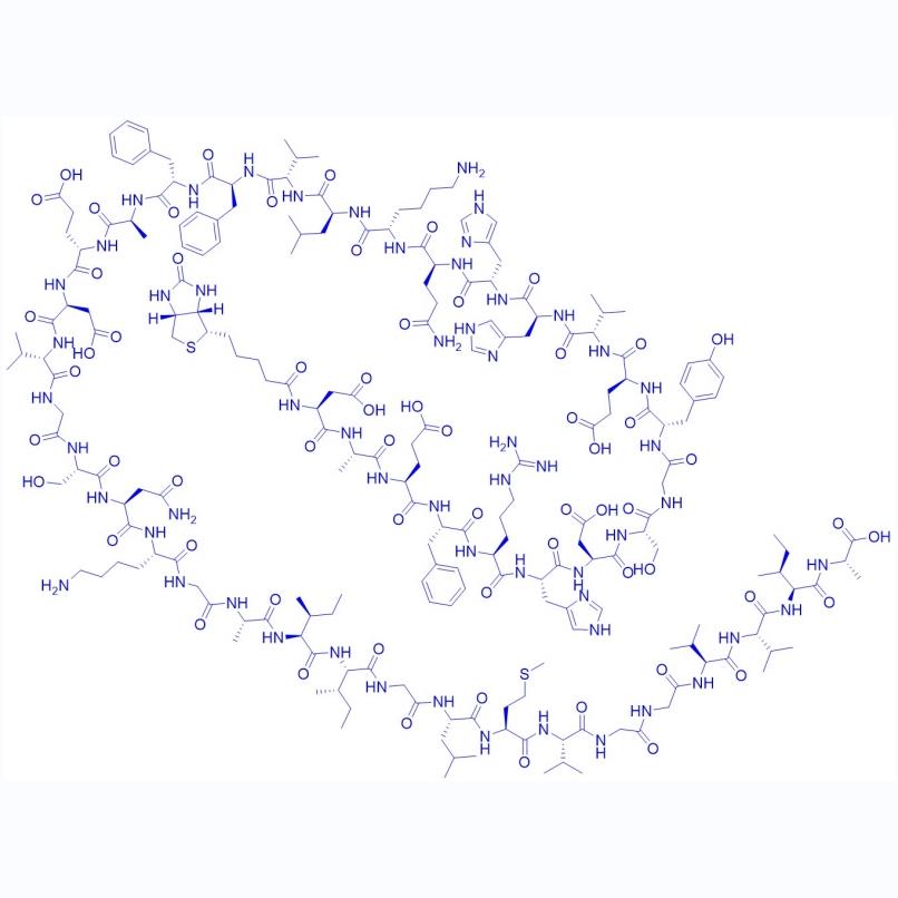 Biotinyl-β-Amyloid (1-42) 1802086-20-9.png Biotinyl-β-Amyloid (1-42) 1802086-20-9.png