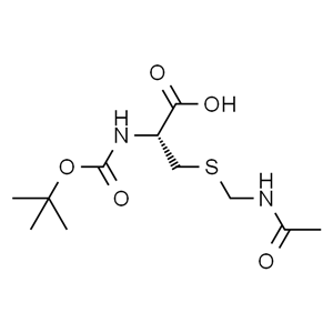 Boc-Cys(Acm)-OH，S-(乙酰氨甲基)-N-(叔丁氧羰基)-L-半胱氨酸