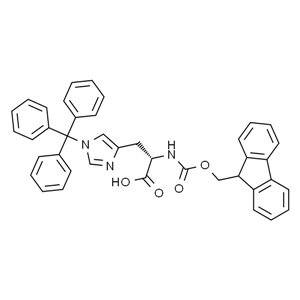 Fmoc-His(Trt)-OH，N-芴甲氧羰基-N'-三苯甲基-L-組氨酸