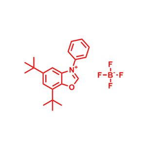 5,7-二叔丁基-3-苯基苯并[d]惡唑-3-鎓四氟硼酸鹽