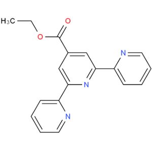 2,2':6',2'-三吡啶]-4'-羧酸乙酯 4'-Ethoxycarbonyl-2,2':6',2''-terpyridine 148332-31-4 公斤級供貨，可按需分裝