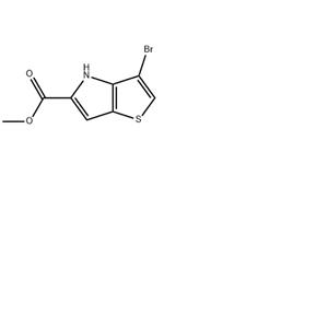 中間體3-溴-4H-噻吩并[3,2-B]吡咯-5-羧酸甲酯  