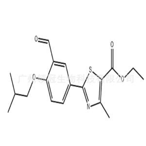 2-[3-醛基-4-異丁氧基苯基]-4-甲基噻唑-5-甲酸乙酯  CAS:161798-03-4