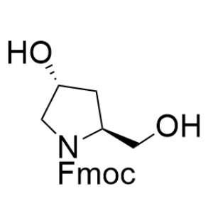 1-吡咯烷羧酸，4-羥基-2-(羥甲基)-，9H-芴-9-基甲酯，(2S,4R)-