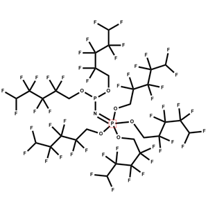 六（1H，1H，5H-全氟萘氧基）磷腈