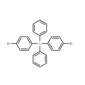 雙（4-溴苯基）二苯基硅烷 18733-91-0