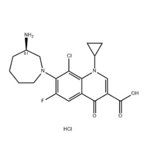 廣譜氟喹諾酮類抗生素貝西沙星鹽酸鹽