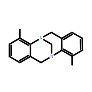 6H,12H-5,11-Methanodibenzo[b,f][1,5]diazocine, 4,10-diiodo-；390357-44-5