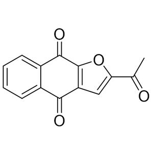 2-乙酰基呋喃并-1,4-萘醌，那帕卡辛 83280-65-3