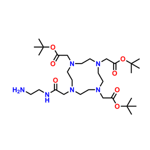 2,2',2''-(10-(2-((2-氨基乙基)氨基)-2-氧代乙基)-1,4,7,10-四氮雜環(huán)十二烷-1,4,7-三基)三乙酸三叔丁酯