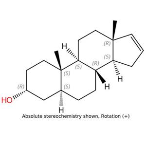 雄甾烯醇，(3α,5α)-16-烯-3-甾醇，1153-51-1