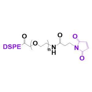 DSPE-PEG-MAL二硬脂酰基磷脂酰乙醇胺聚乙二醇馬來酰亞胺