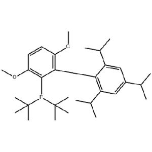 2-二叔丁基膦-3,6-二甲氧基-2,4,6-三異丙基聯(lián)苯  1160861-53-9