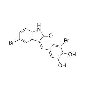 5-溴-3-(3-溴-4,5-二羥基亞芐基)吲哚啉-2-酮