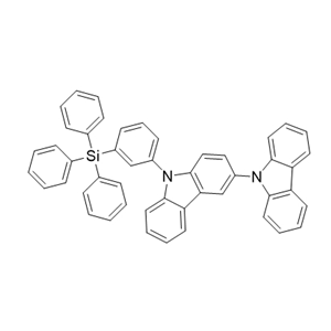 9-[3-(三苯基甲硅烷基)苯基]-3,9'-BI-9H-咔唑2665768-26-1