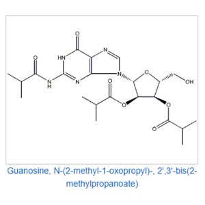 -(2-甲基-1-氧丙基)-鳥苷-2-雙(2-甲基丙酸酯)