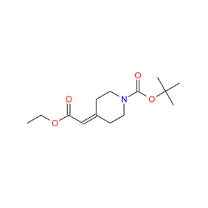 叔丁基 4-(2-乙氧基-2-氧代亞乙基)哌啶-1-羧酸