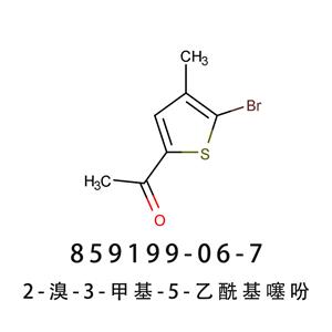 2-溴-3-甲基-5-乙?；绶?859199-06-7