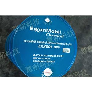 Exxsol D80脫芳烴溶劑，閃點(diǎn)81℃，163KG/桶劑