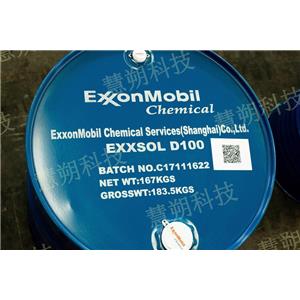 美孚ExxsolD100，ExxonMobil脫芳烴溶劑油，167KG/桶劑