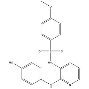 N-[2-[(4-羥基苯基)氨基]-3-吡啶基]-4-甲氧基苯磺酰胺 ； ABT751