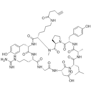 2708163-14-6，c[YRGDLAYp(NMe)K(pentynoic amide)]