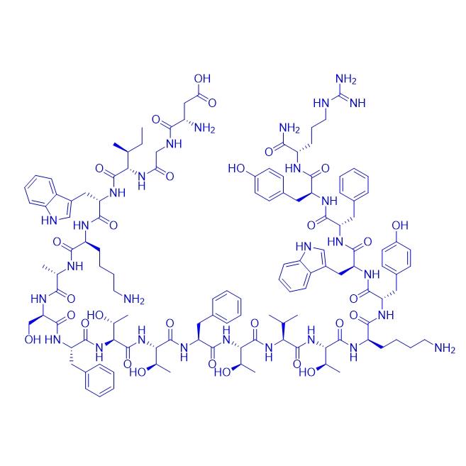 Caveolin-1 (82-101) amide (human, mouse, rat) 2757108-69-1.png