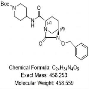4-[[[(1R,2S,5R)-7-氧代-6-(苯基甲氧基)-1,6-二氮雜雙環(huán)[3.2.1]辛烷-2-基]羰基]氨基]-1-哌啶羧酸叔丁酯（瑞來巴坦中間體R3）